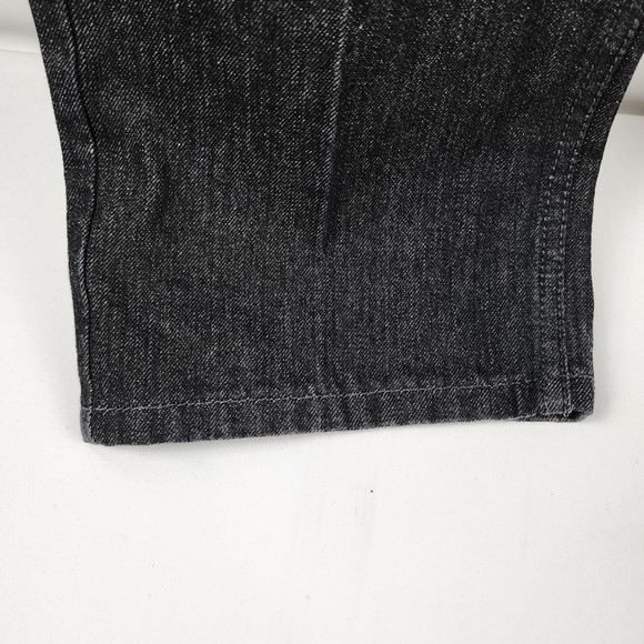 Knockout KO Jeans Mens 36x33 Vintage Y2K Black Easy Fit Hip Hop Streetwear - Picture 6 of 9